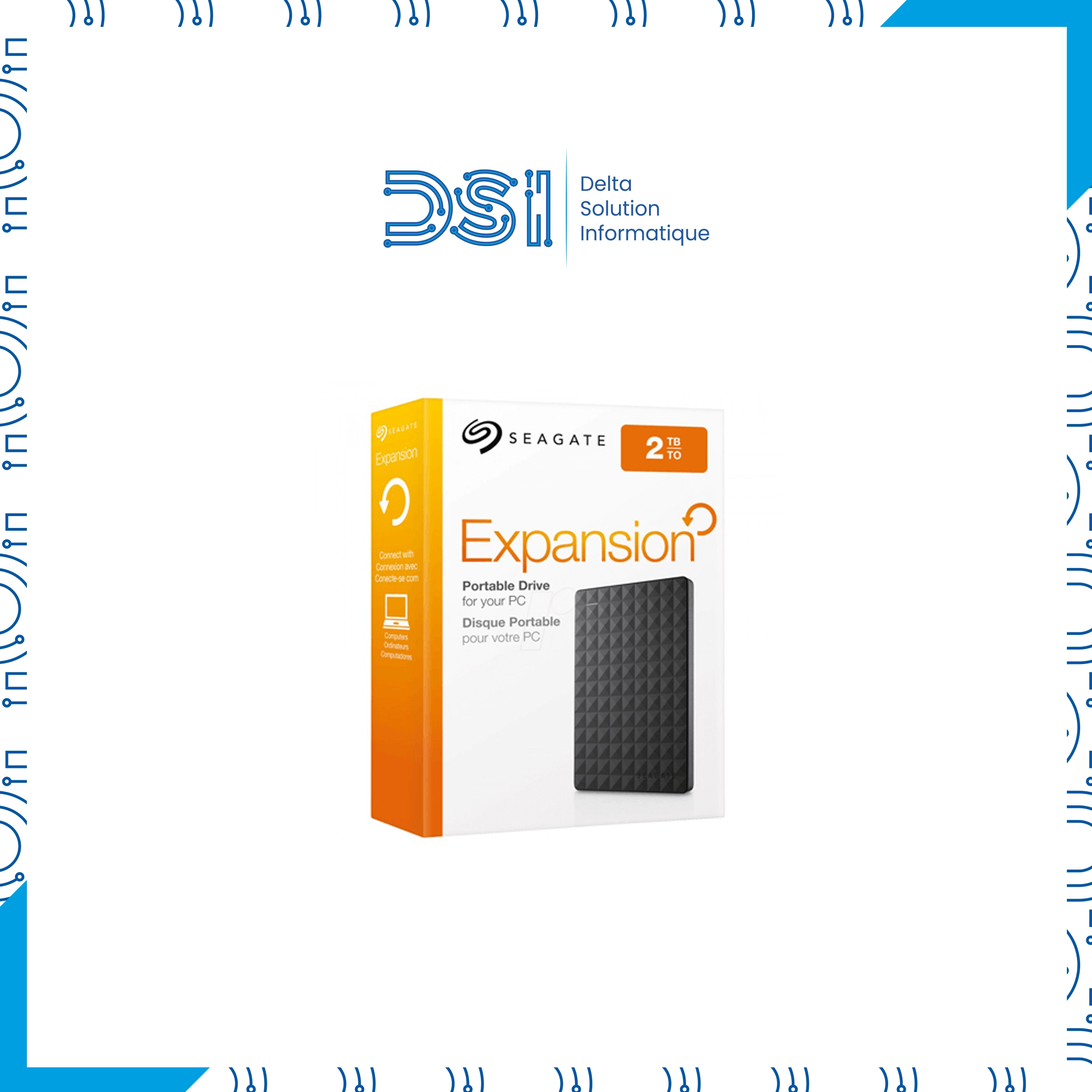 Disque Dur Externe Seagate 2To