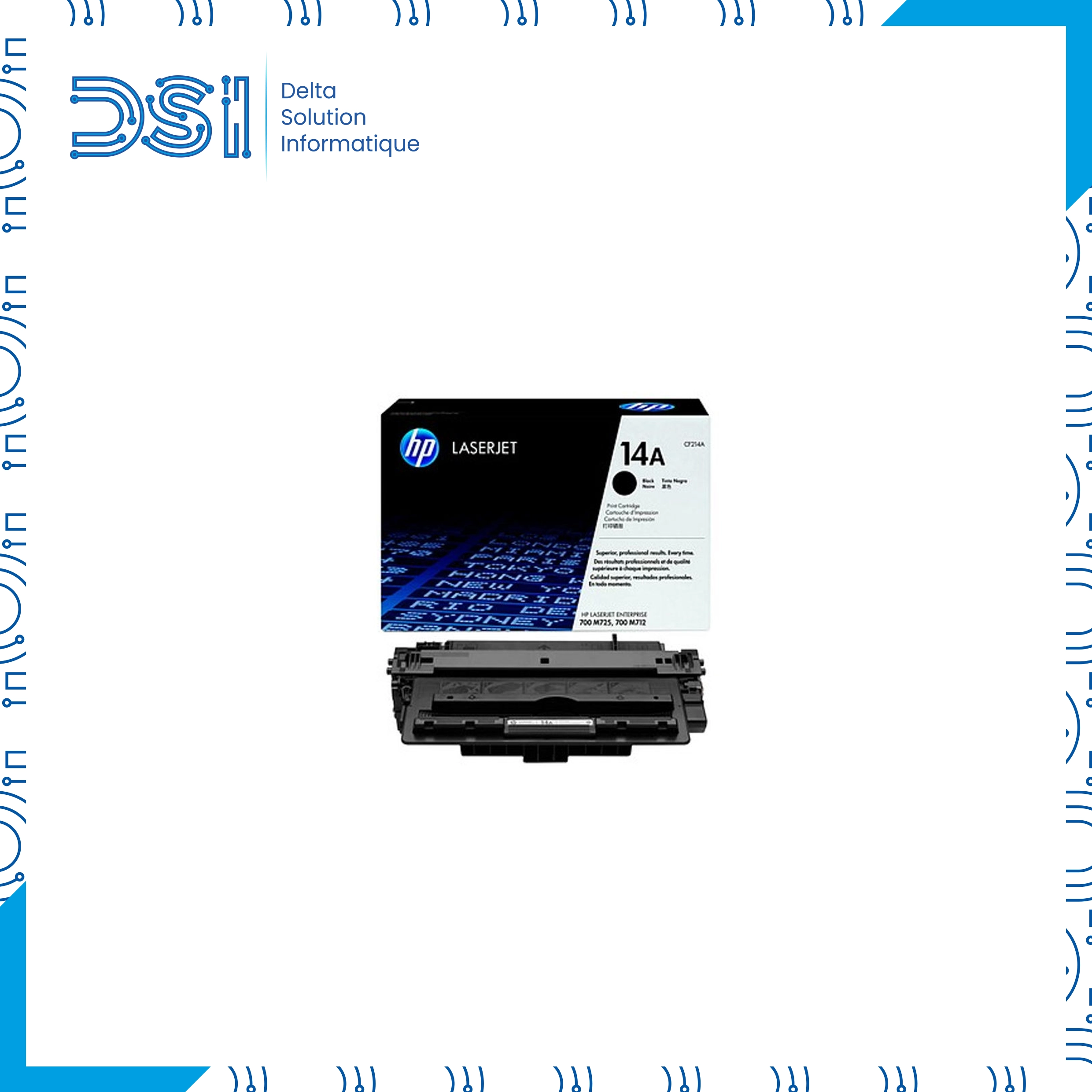 Cartouche Toner HP 14A – Originale