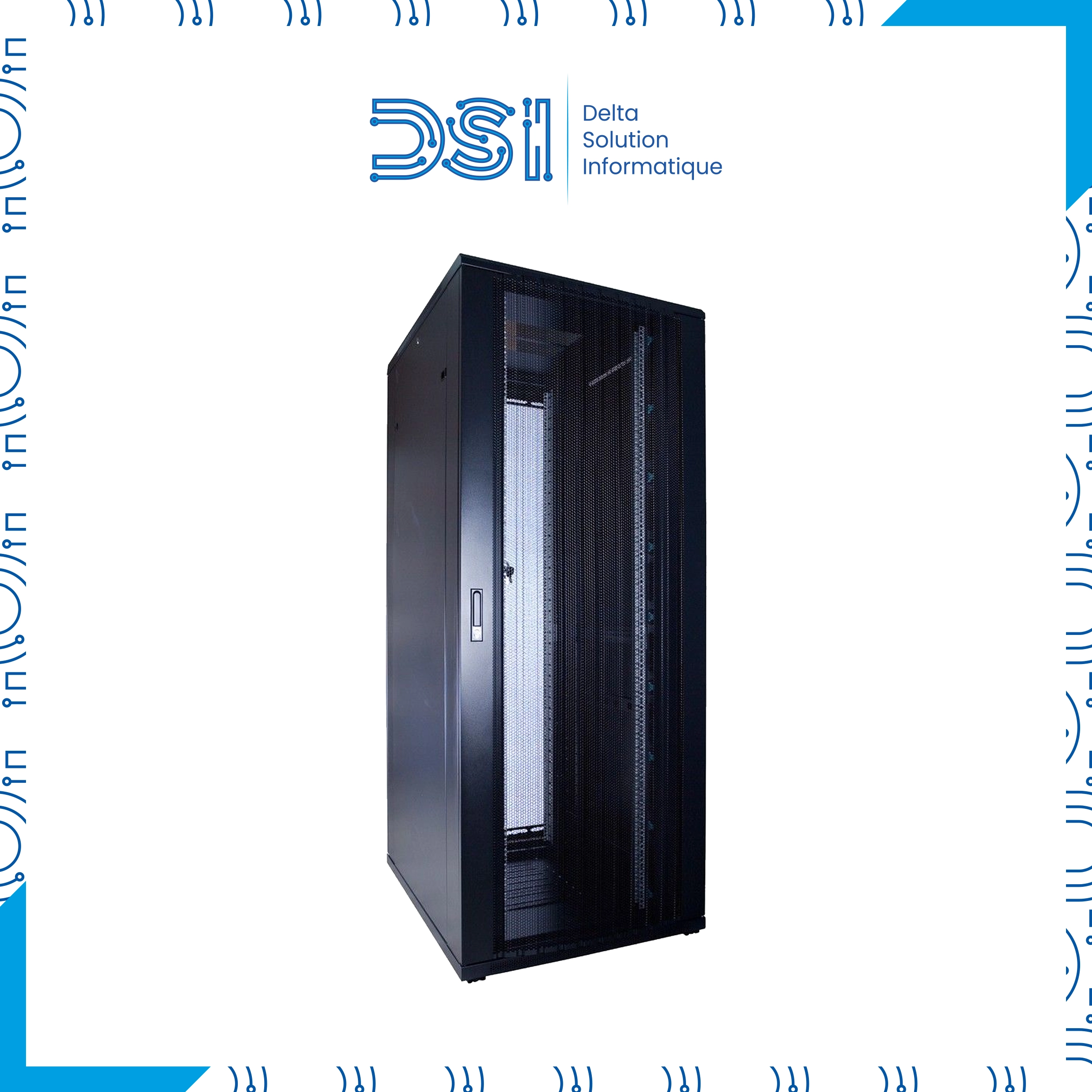 Coffret - Armoire Réseaux 42U - 800x1000x2000