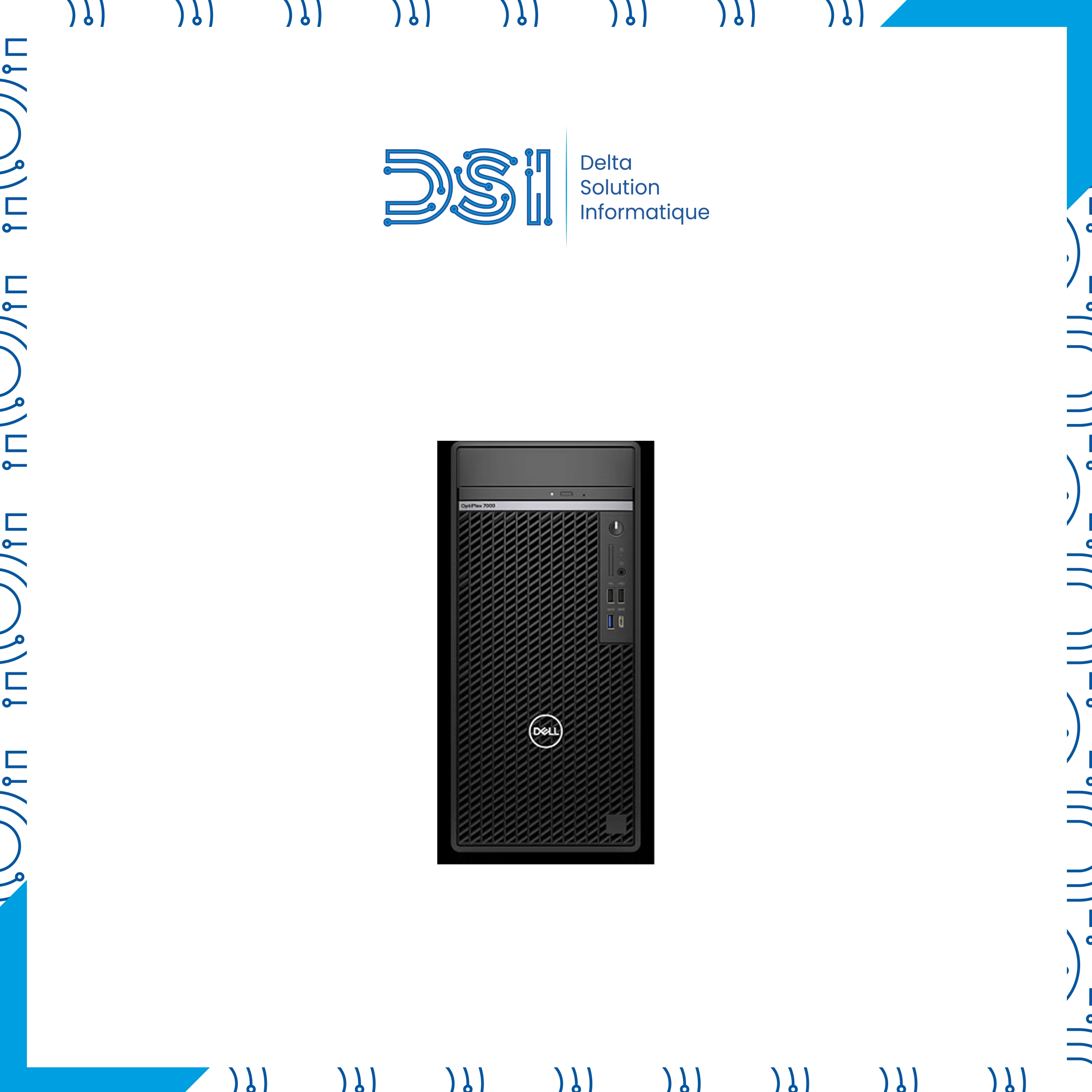 Desktop Dell OptiPlex 7000 – i7 | 8 Go RAM | 1 To SSD