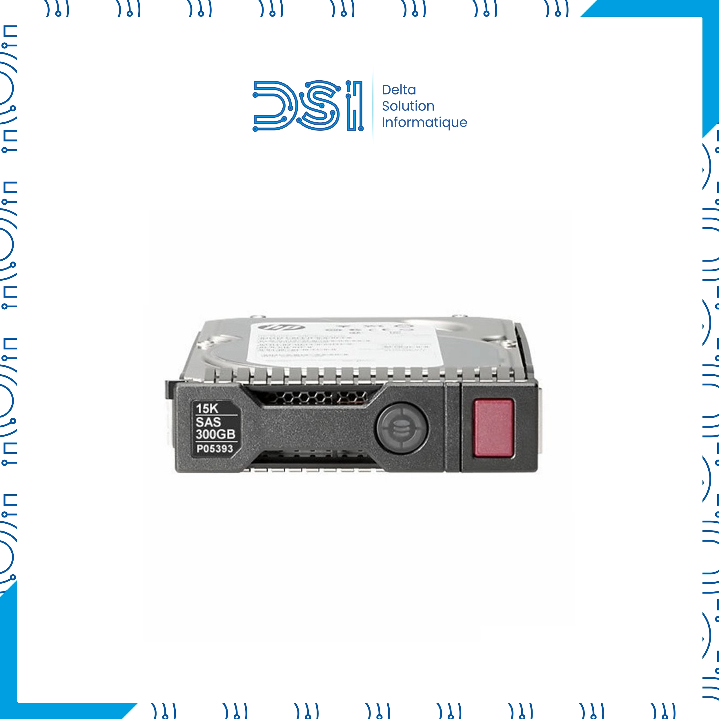 Disque Dur Serveur SAS 300 Go 15K 2.5