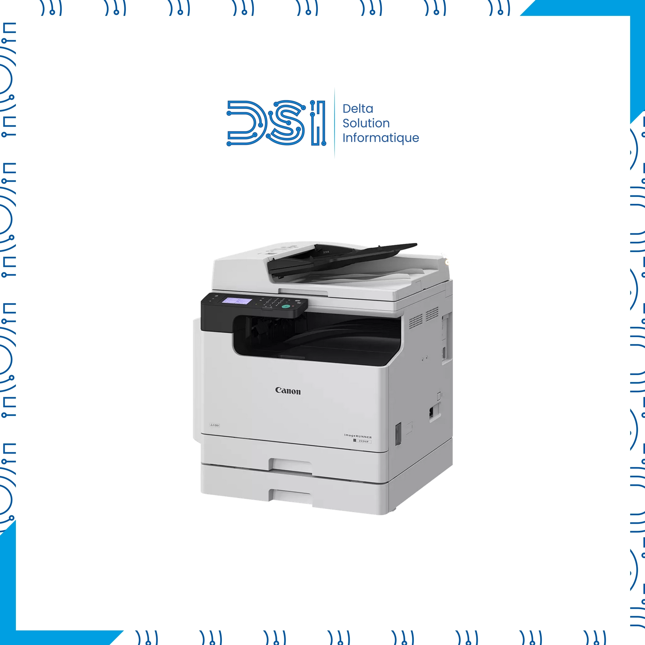 Canon iR2224N – Copieur Imprimante Scanner A3 Réseau & Wi-Fi