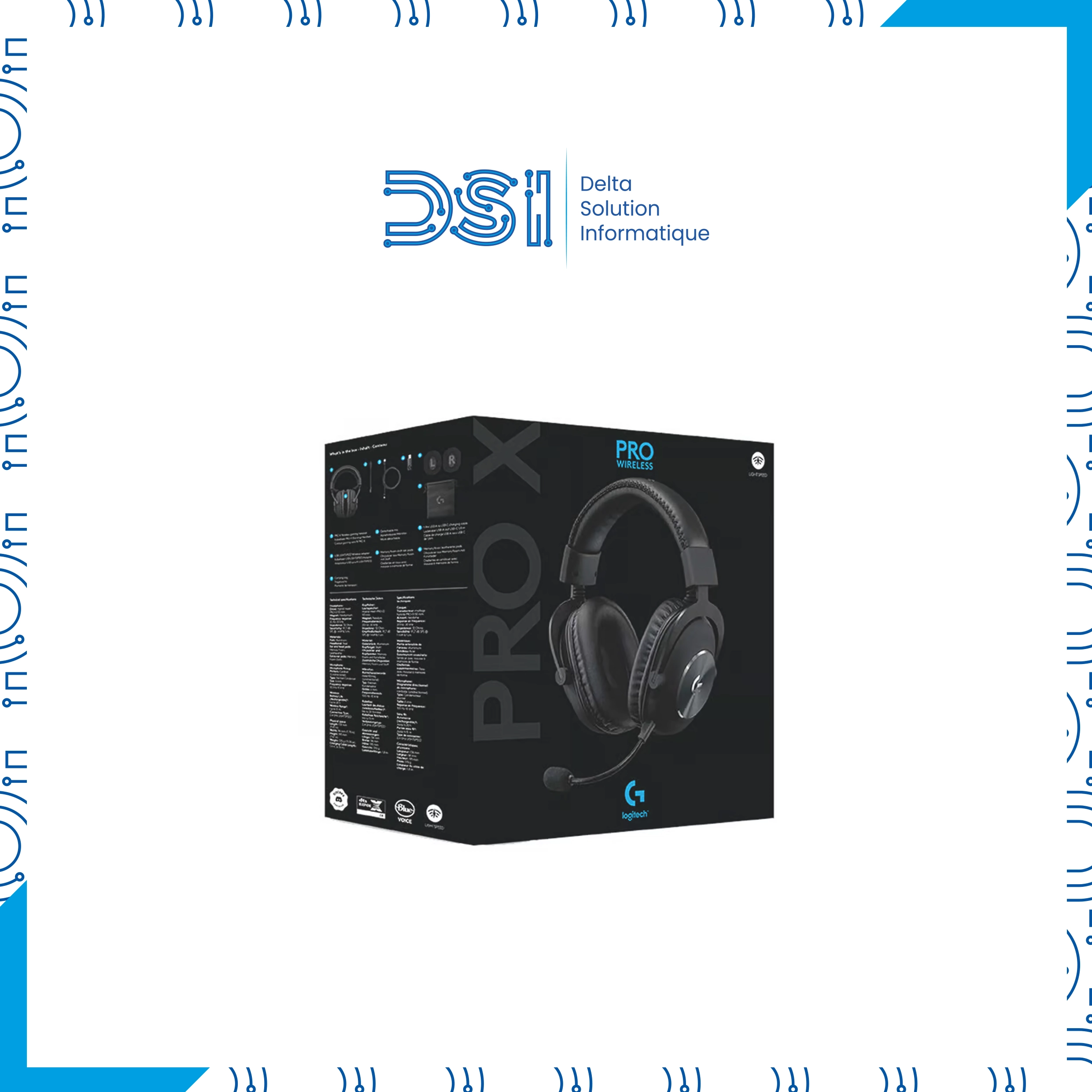 Casque Gaming Logitech Pro X