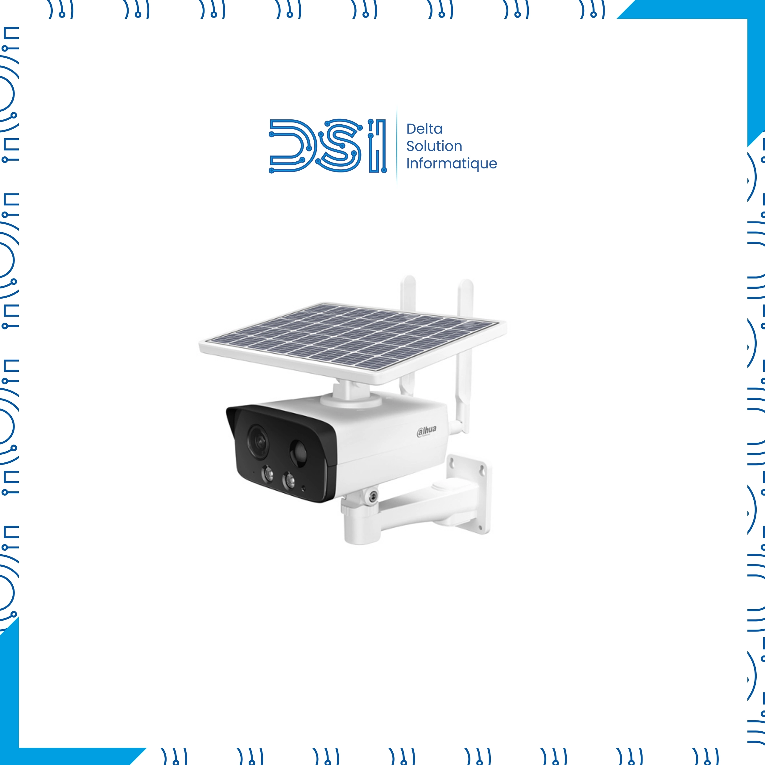 Caméra Solaire Dahua 4MP 4G