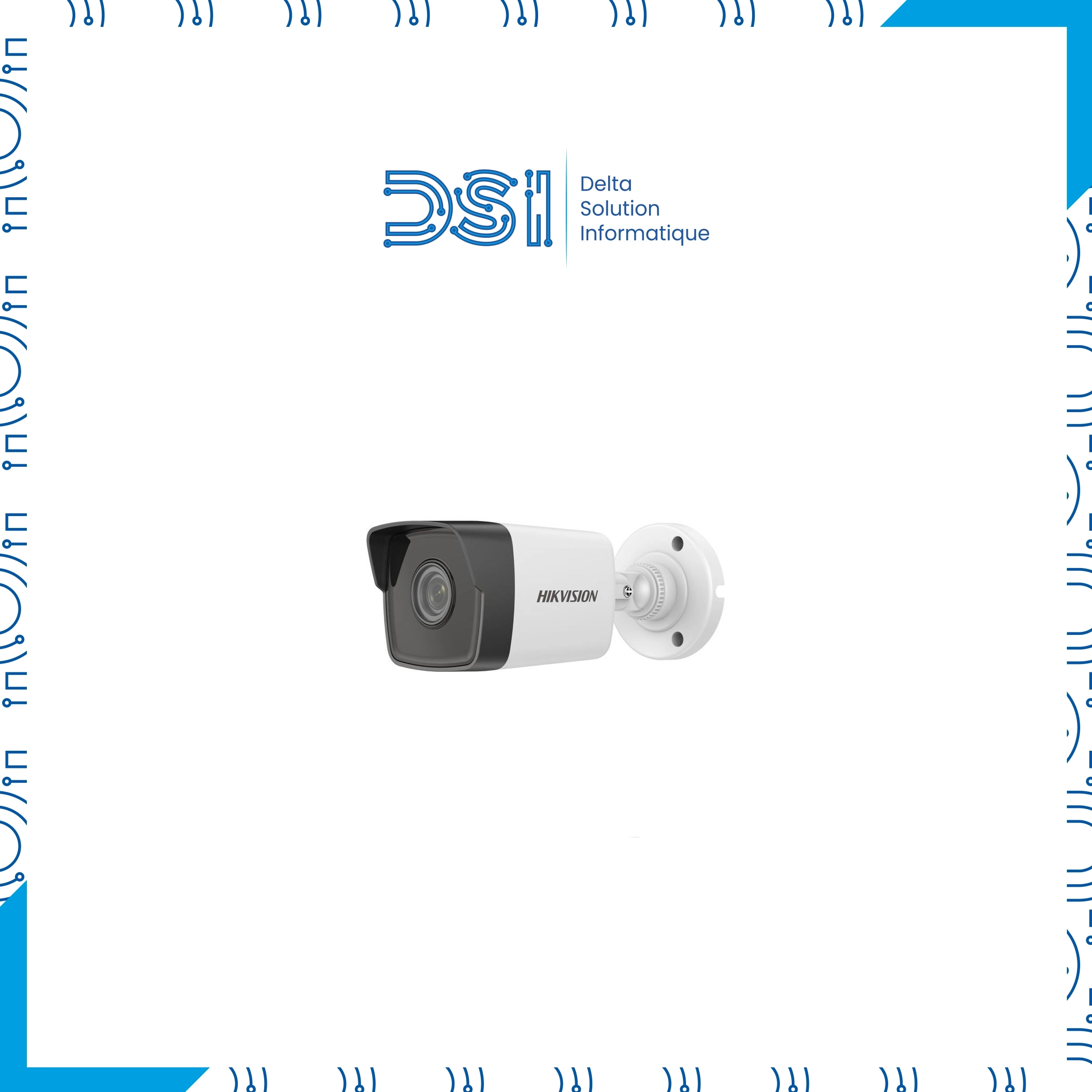 Caméra IP Hikvision | 2 MP | 4 MP | IP67 Extérieur