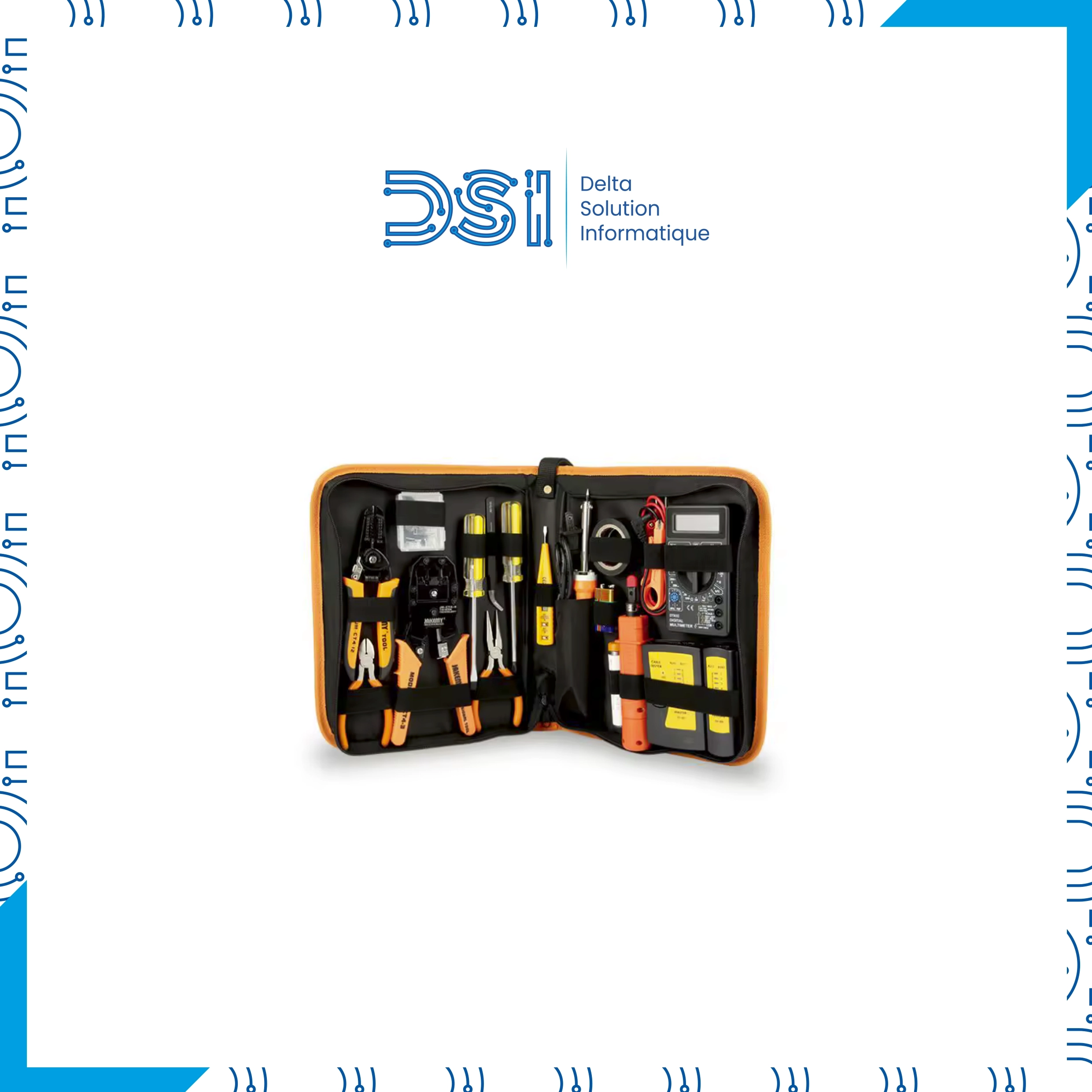 Kit d’Outils Réseau JAKEMY JM-P15