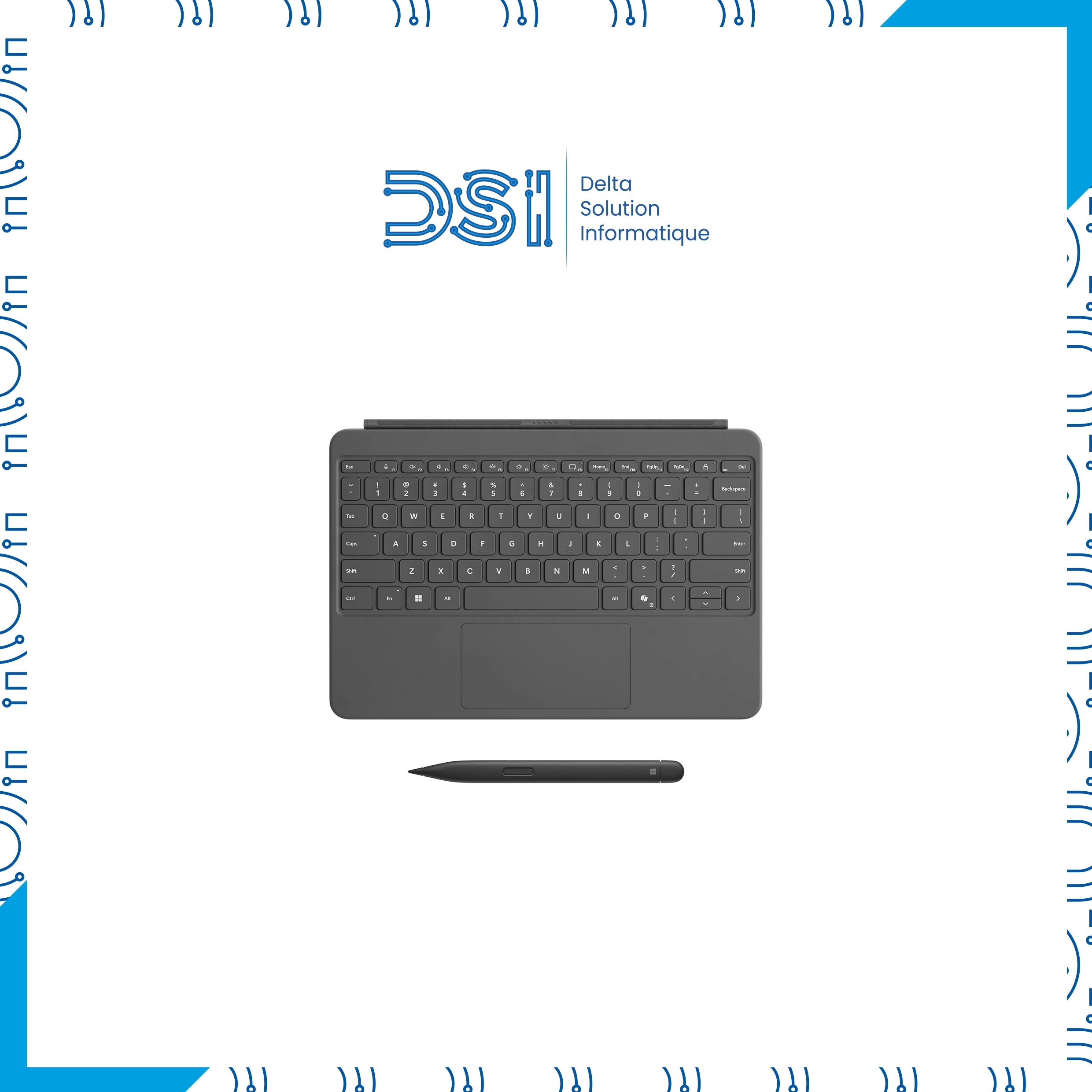Clavier Microsoft Surface Pro 12’’ avec Slim Pen